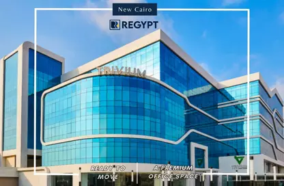 Office Space - Studio - 2 Bathrooms for rent in V90 - North Teseen St. - The 5th Settlement - New Cairo City - Cairo