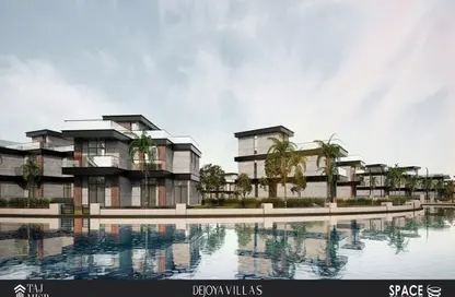 فيلا - 4 غرف نوم - 4 حمامات للبيع في فلل دي جويا - دى جويا - مدينة زايد الجديدة - الشيخ زايد - الجيزة