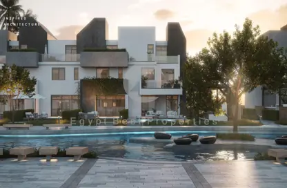 Duplex - 4 Bedrooms - 4 Bathrooms for sale in Rivers - New Zayed City - Sheikh Zayed City - Giza