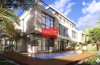 Twin House - 3 Bedrooms - 4 Bathrooms for sale in Saada Compound - New Cairo City - Cairo