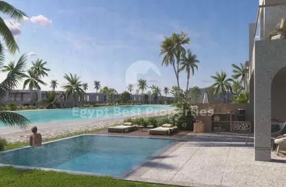 Chalet - 2 Bedrooms - 2 Bathrooms for sale in The Med - Ras Al Hekma - North Coast