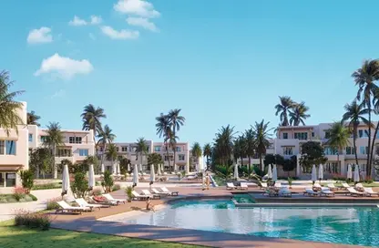 Chalet - 2 Bedrooms - 2 Bathrooms for sale in Hacienda West - Ras Al Hekma - North Coast