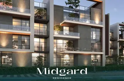 Apartment - 3 Bedrooms - 3 Bathrooms for sale in Midgard Residence - Cairo Alexandria Desert Road - 6 October City - Giza