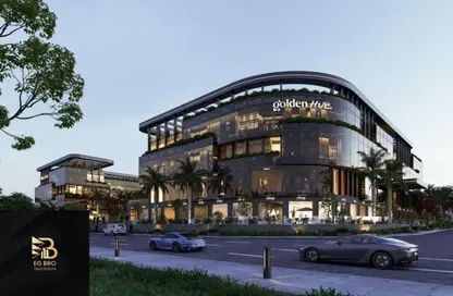 Shop - Studio - 1 Bathroom for sale in Golden Hub - Ganoob El Acadimia - New Cairo City - Cairo