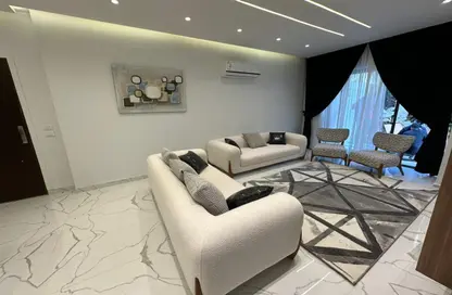 Apartment - 2 Bedrooms - 2 Bathrooms for rent in Lake View Residence - 5th Settlement Compounds - The 5th Settlement - New Cairo City - Cairo