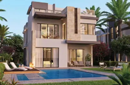 Villa - 4 Bedrooms - 4 Bathrooms for sale in Tawny Hyde Park - 6 October Compounds - 6 October City - Giza