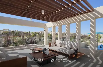 Penthouse - 2 Bedrooms - 3 Bathrooms for sale in O West - 6 October Compounds - 6 October City - Giza