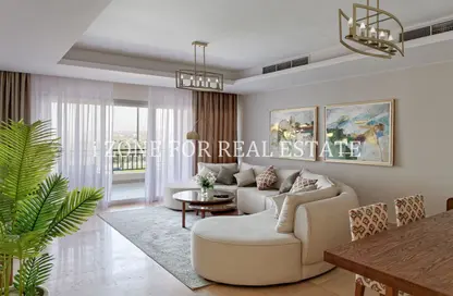 شقة - 2 غرف نوم - 3 حمامات للايجار في كايرو فيستيفال سيتى - المستثمرين الشمالية - مدينة القاهرة الجديدة - القاهرة