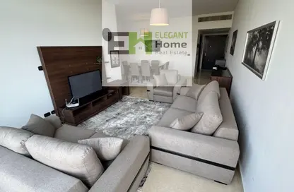 Apartment - 2 Bedrooms - 2 Bathrooms for rent in The Water Way - North Investors Area - New Cairo City - Cairo