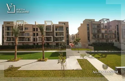 شقة - 3 غرف نوم - 2 حمامات للبيع في مون ريزيدنس - فيفث سكوير - التجمع الخامس - مدينة القاهرة الجديدة - القاهرة