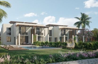 Chalet - 2 Bedrooms - 2 Bathrooms for sale in Makadi Orascom Resort - Makadi - Hurghada - Red Sea