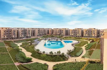 شقة - 2 غرف نوم - 2 حمامات للبيع في جاليريا  مون فالى - المستثمرين الجنوبية - مدينة القاهرة الجديدة - القاهرة