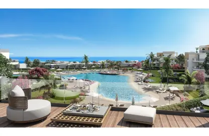 Chalet - 3 Bedrooms - 3 Bathrooms for sale in Seashore - Ras Al Hekma - North Coast