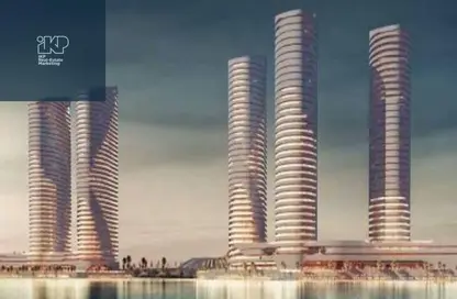 كبينه - 2 غرف نوم - 1 حمام للبيع في ذا جيت تاورز - مدينة العلمين الجديدة - العلمين - الساحل الشمالي