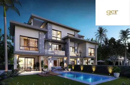 فيلا - 4 غرف نوم - 4 حمامات للبيع في سوان ليك ريزيدنس - كمبوندات التجمع الخامس - التجمع الخامس - مدينة القاهرة الجديدة - القاهرة