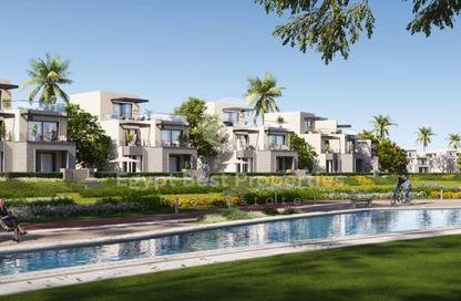 Townhouse - 3 Bedrooms - 3 Bathrooms for sale in Garden Lakes - 6 October Compounds - 6 October City - Giza