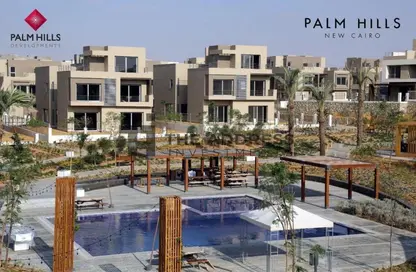 Townhouse - 3 Bedrooms - 2 Bathrooms for sale in Palm Hills New Cairo - 5th Settlement Compounds - The 5th Settlement - New Cairo City - Cairo