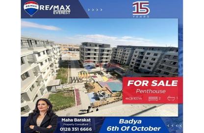 Penthouse - 2 Bedrooms - 1 Bathroom for sale in Badya Palm Hills - 6 October Compounds - 6 October City - Giza