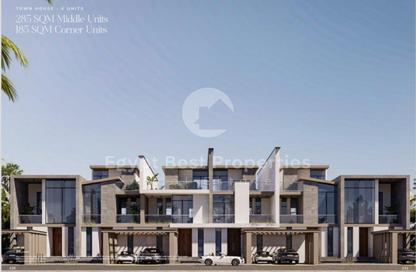 Townhouse - 4 Bedrooms - 4 Bathrooms for sale in Swan Lake Residence - 5th Settlement Compounds - The 5th Settlement - New Cairo City - Cairo