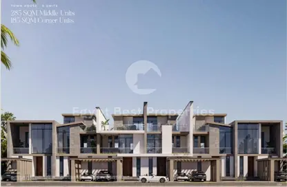 Townhouse - 4 Bedrooms - 4 Bathrooms for sale in Swan Lake Residence - 5th Settlement Compounds - The 5th Settlement - New Cairo City - Cairo