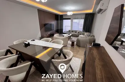 Apartment - 3 Bedrooms - 3 Bathrooms for rent in Park Side Residence - Zed Towers - Sheikh Zayed Compounds - Sheikh Zayed City - Giza