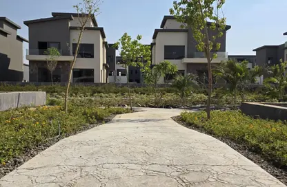 Twin House - 5 Bedrooms - 5 Bathrooms for sale in Creek Town - The 1st Settlement - New Cairo City - Cairo