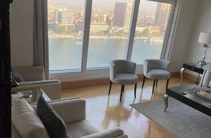 Apartment - 1 Bedroom - 1 Bathroom for sale in Cornish El Nile St. - Maadi - Hay El Maadi - Cairo