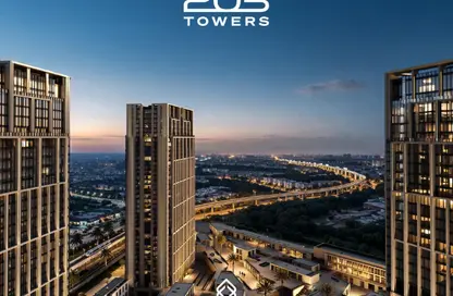 Apartment - 1 Bedroom - 2 Bathrooms for sale in Arkan Palm 205 - Sheikh Zayed Compounds - Sheikh Zayed City - Giza