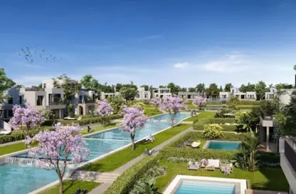 تاون هاوس - 3 غرف نوم - 4 حمامات للبيع في أو ويست - كمبوندات 6 أكتوبر - مدينة 6 أكتوبر - الجيزة