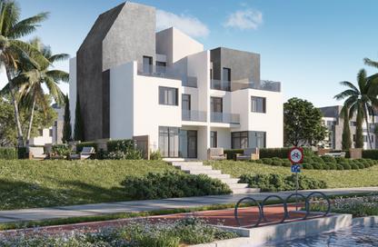 Apartment - 2 Bedrooms - 2 Bathrooms for sale in Rivers - New Zayed City - Sheikh Zayed City - Giza