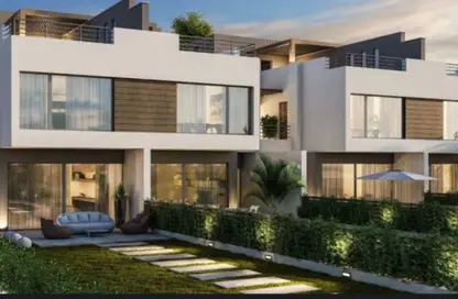 Townhouse - 3 Bedrooms - 4 Bathrooms for sale in Palm Hills New Cairo - 5th Settlement Compounds - The 5th Settlement - New Cairo City - Cairo