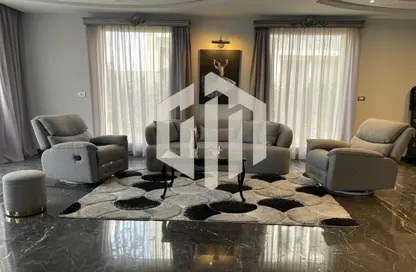 Twin House - 4 Bedrooms - 4 Bathrooms for rent in Cairo Festival City - North Investors Area - New Cairo City - Cairo