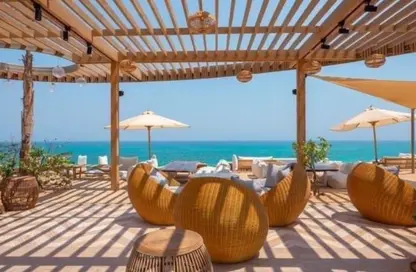 Chalet - 2 Bedrooms - 2 Bathrooms for sale in Azha North - Ras Al Hekma - North Coast