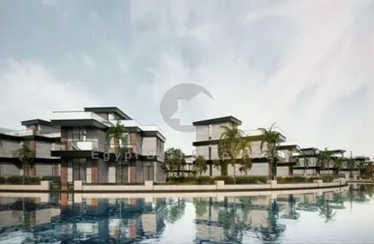 Twin House - 7 Bedrooms - 6 Bathrooms for sale in Solana - New Zayed City - Sheikh Zayed City - Giza