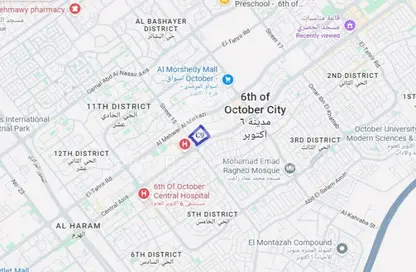 Office Space - Studio - 1 Bathroom for sale in Al Hosary - 6 October City - Giza