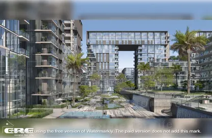 Apartment - 1 Bedroom - 1 Bathroom for sale in The Ark Business District - North Teseen St. - The 5th Settlement - New Cairo City - Cairo