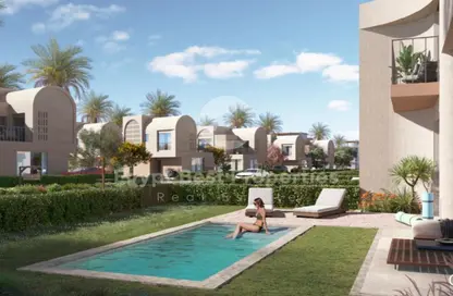 Villa - 3 Bedrooms - 4 Bathrooms for sale in Ramla Lakeside - Qesm Ad Dabaah - North Coast