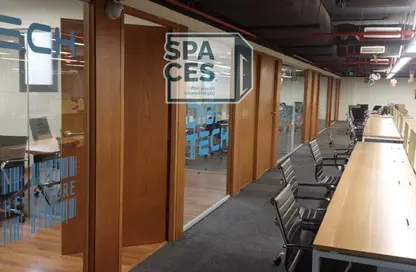 Office Space - Studio - 1 Bathroom for rent in Bank Center Street - South Teseen St. - The 5th Settlement - New Cairo City - Cairo