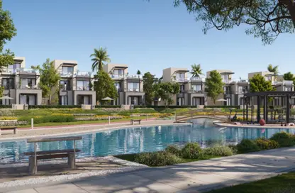 Townhouse - 3 Bedrooms - 3 Bathrooms for sale in Garden Lakes - 6 October Compounds - 6 October City - Giza