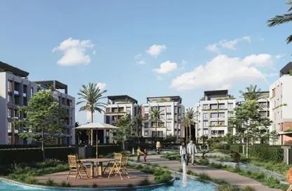 Apartment - 1 Bedroom - 1 Bathroom for sale in The Waterway View - 90 Street - The 5th Settlement - New Cairo City - Cairo