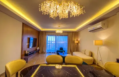 Apartment - 3 Bedrooms - 3 Bathrooms for rent in Park Side Residence - Zed Towers - Sheikh Zayed Compounds - Sheikh Zayed City - Giza
