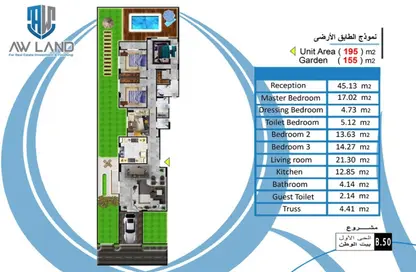 Apartment - 4 Bedrooms - 3 Bathrooms for sale in Bait Alwatan - The 5th Settlement - New Cairo City - Cairo