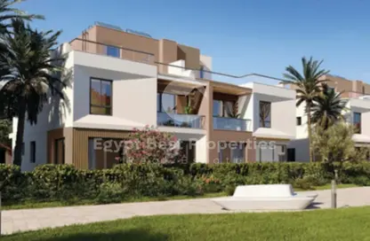 Townhouse - 3 Bedrooms - 4 Bathrooms for sale in Vye Sodic - New Zayed City - Sheikh Zayed City - Giza