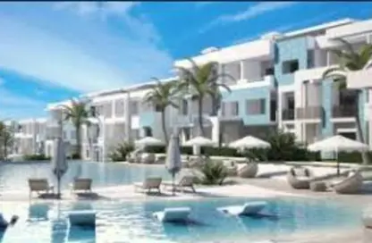 شاليه - 2 غرف نوم - 2 حمامات للبيع في فوكا باي - قسم مرسي مطروح - الساحل الشمالي