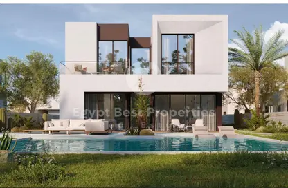 منزل مزدوج - 4 غرف نوم - 4 حمامات للبيع في سولانا - مدينة زايد الجديدة - الشيخ زايد - الجيزة