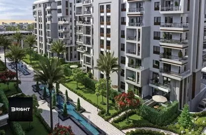 Apartment - 2 Bedrooms - 2 Bathrooms for sale in Bleu Vert - New Capital Compounds - New Capital City - Cairo