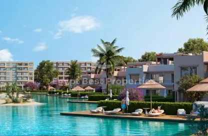 Chalet - 1 Bedroom - 2 Bathrooms for sale in Hacienda Waters - Qesm Ad Dabaah - North Coast