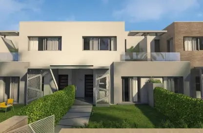 Townhouse - 3 Bedrooms - 3 Bathrooms for sale in Hadaba - Fayoum Desert road - 6 October City - Giza