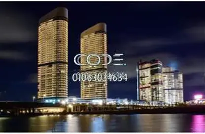Apartment - 1 Bedroom - 1 Bathroom for sale in North Edge Towers - New Alamein City - Al Alamein - North Coast