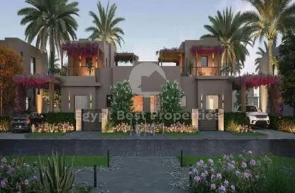 منزل مزدوج - 4 غرف نوم - 6 حمامات للبيع في أو ويست - كمبوندات 6 أكتوبر - مدينة 6 أكتوبر - الجيزة